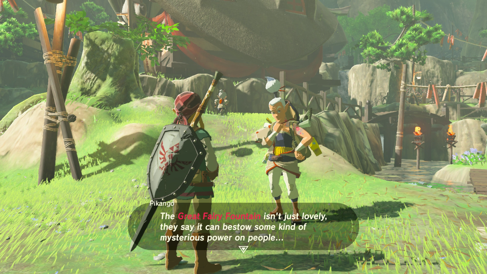 Zelda Breath of the Wild Great Fairy Fountain locations and how to upgrade armour